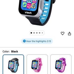 VTech Kidizoom Smartwatch DX2 - Black